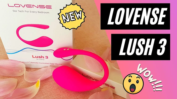 trứng rung điều khiển từ xa cao cấp Lovense Lush 3